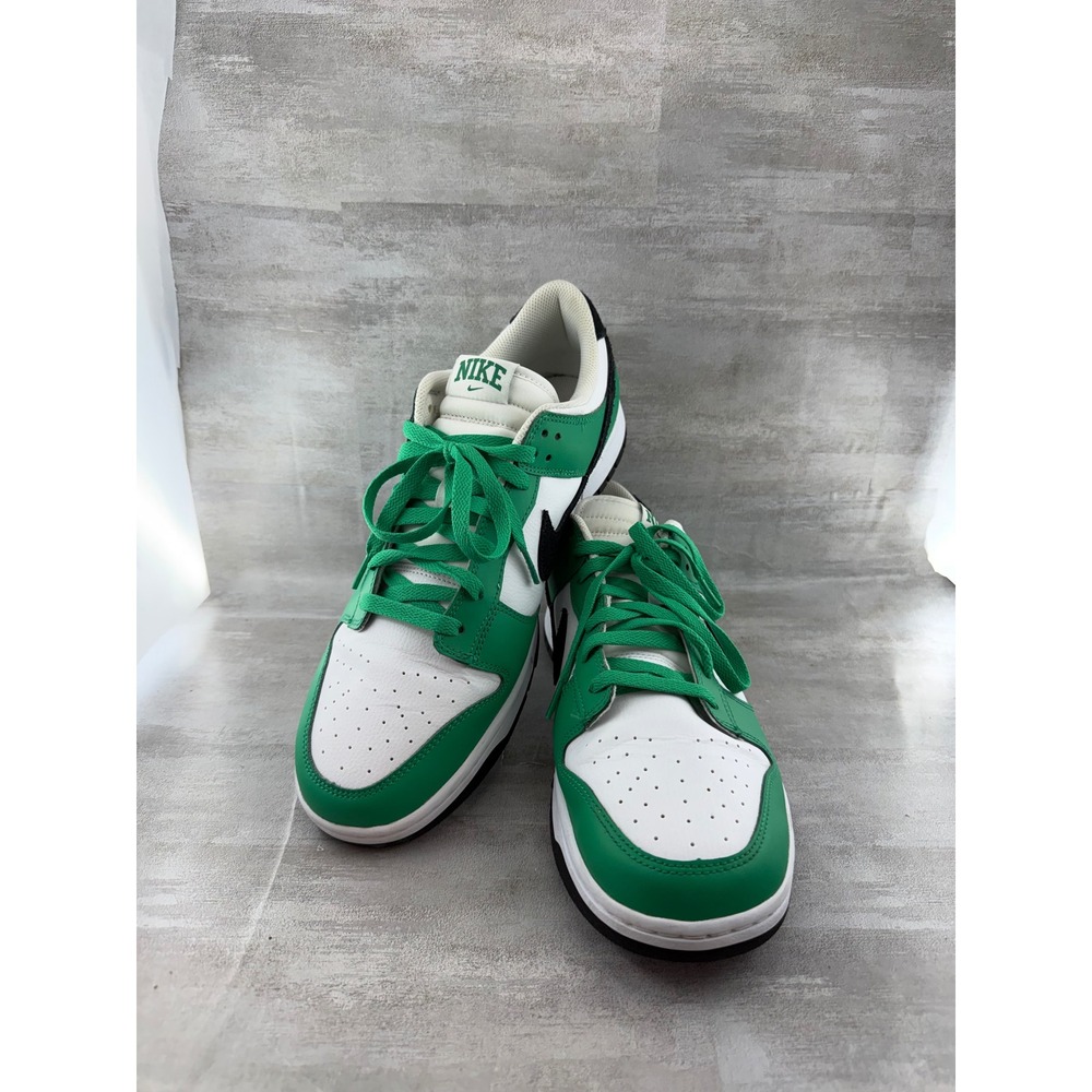 Nike Dunk Low Stadium Green Black White Men Sneakers FN3612-300 Size 13